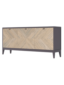 КОМОД 3-Х ДВЕРНЫЙ «ТОСКАНА» ART.Т-908/D7/M  (L185*P41*H85) TIMBER