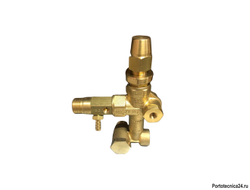 Регулировочный клапан VB 56; вход 1/2" г, выход М22х1,5ш (К Premium 9.15) 30 л/мин 250 бар 2x1/8 г.