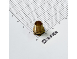 Отвод из бака в сборе 1 1/4 латунь