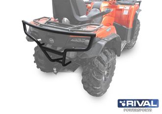 Бампер задний Rival 2444.6857.1 для CFMOTO Х8 Н.О. (2018-), X10 (2019-) (2018-) (Сталь) (1196*723*225)