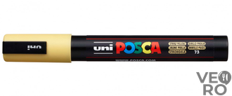 Акриловый Маркер Uni POSCA PC-5M 1,8-2,5мм, овальный наконечник, соломенно-желтый