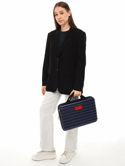 Пластиковый кейс для ноутбука 15.6 - 16 дюймов Optimum, серый