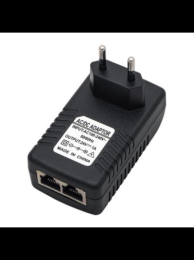 Инжектор питания PoE 24В 1А