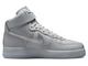 Купить высокие серые найки Кроссовки Nike Air Force 1 07 Premium Shoes Wolf Grey мужские DZ5428-001