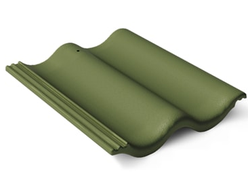 Цементно-песчаная черепица BRAAS Янтарь Зеленый