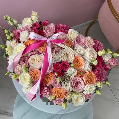 КОРЗИНА МИКС ЦВЕТОВ №28