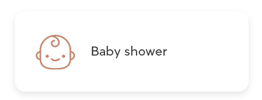 Проведение Baby shower