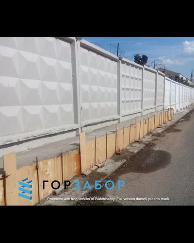 Бетонный фундамент ФО-2 для забора