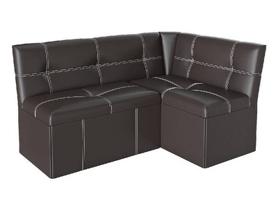 Скамья угловая Квадро тип 3 Коричневая (Бонмебель)