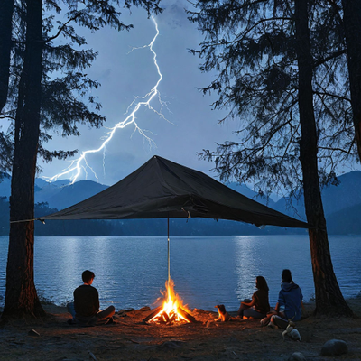 Тент Тарпаулин 6 x 10 м, 230 г/м2, шаг люверсов 0,5 м строительный защитный укрывной купить в Москве