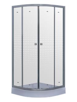 Душевой уголок Timo, TL-8001 Romb Glass, 80x80x200 см.