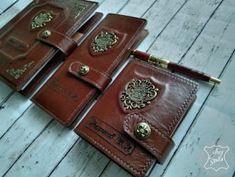 оригинальный подарок, ежедневник на заказ, подарок руководителю, блокнот из кожи, кожаный ежедневник