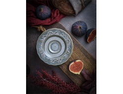 Блюдце d 12,5 см h 1,6 см, фарфор