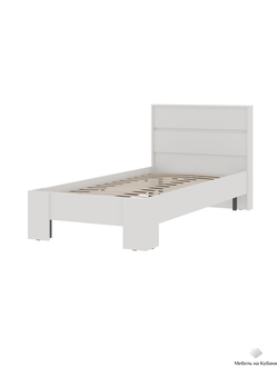 Хелен КР 01 Кровать 0.9х2.0 Белая (ортопедическое основание)