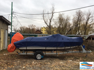 Тент на лодку ВОЛЖАНКА 53 FISH 2020 г.