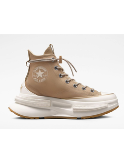 Кеды Converse Run Star Legacy CX Platform Tortoise хаки высокие на платформе A05054C