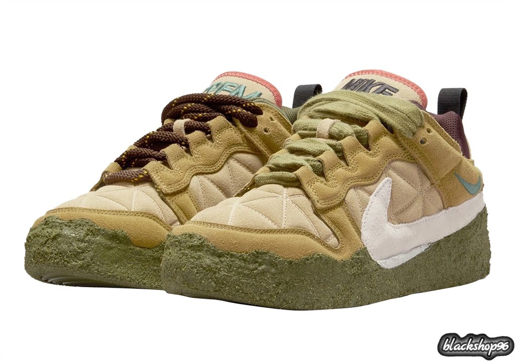 Nike CPFM Flea 1 Tan Mossy Green Blackshop96.ru