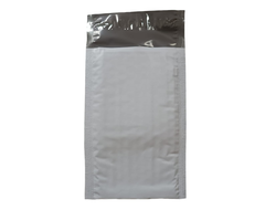 Пакет с воздушной подушкой A/11 полиэтиленовый серый (120х175мм+50мм клапан)