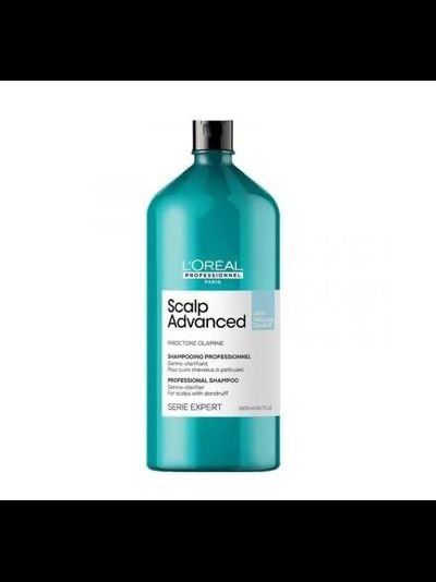 L'OREAL PROFESSIONNEL SCALP ADVANCED Шампунь против перхоти для всех типов волос, 1500 мл
