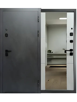 ТАЙГА 10 CM 2МДФ Зеркало Бетон