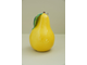 Груша с листом (жёлтая)