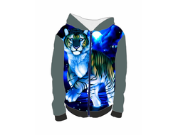 3D толстовка год Тигра №4