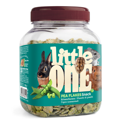 Little One для грызунов и кроликов Плющеный горох 230 г