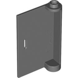 Door 1 x 3 x 4 Left - Open Between Top and Bottom Hinge, Dark Bluish Gray (58381 / 6324004)