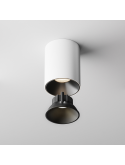 Декоративная черная рамка-отражатель для светильников серии Alfa LED, Ring8-10W-RD-B