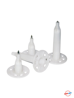 Тарельчатый дюбель с гвоздем для монтажа теплоизоляции GNIN-50-BT