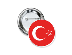 Значок закатной Турция