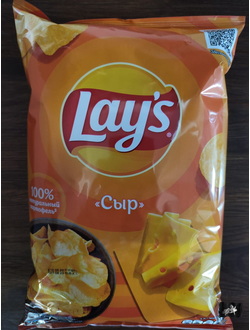 Чипсы Lays 140 гр. Сыр