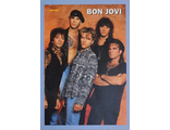 Bon Jovi Музыкальные открытки, Original Music Card, винтажные почтовые  открытки, Intpressshop