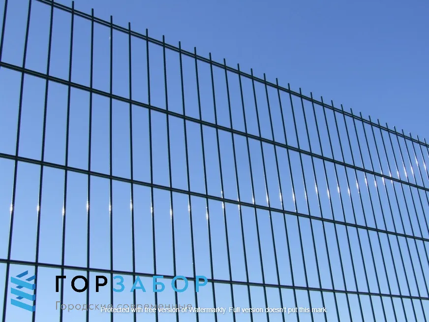 Панельное ограждение из 2D панелей со склада