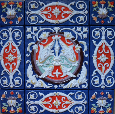 Полоска "Орнаменталь" (фасадный изразец)