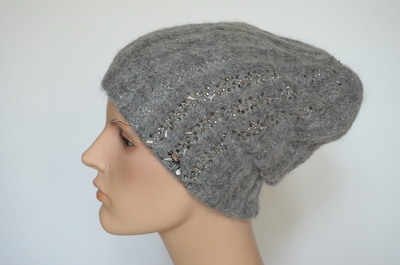 Шапка Vizio 1004 CL серая