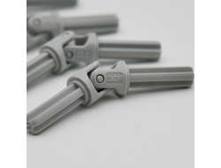 !АНАЛОГ!  Комплект карданов 5,5L "ПАПА" CADA  АНАЛОГ LEGO Technic, 4 шт. , цвет Light Bluish Gray (UJ4)