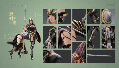 ПОСЛЕ ОБЗОРА - Эльфийка-кентавр - КОЛЛЕКЦИОННАЯ ФИГУРКА 1/6 Centaur Elf - Dawn Horn (LXF2309A) - LUCIFER