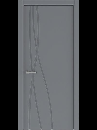 Дверь межкомнатная Line 15 смоки