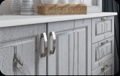 Буфеты Прованс 016 дуб канадский белый (ТЭКС)