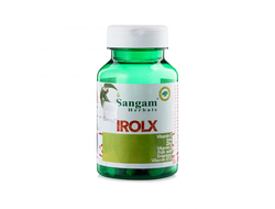 IROLX (Айролкс) Бисглицинат железа Sangam Herbals 750 мг 60 таб.