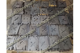 Опорная пластина столба