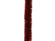 Мишура № 25, Норка на проволоке цветная 50 мм красная