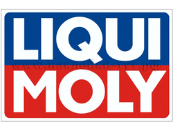 Наклейка логотип фирмы «LIQUI MOLY» (30 р.) производителя автомобильных масел, смазочных материалов.