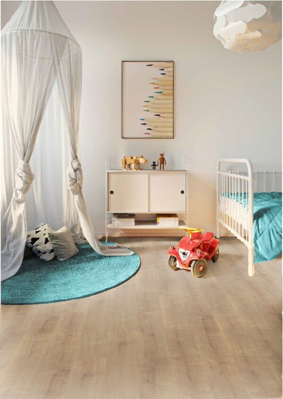 Ламинат Wineo Дуб Солнечный LA145N в интерьере