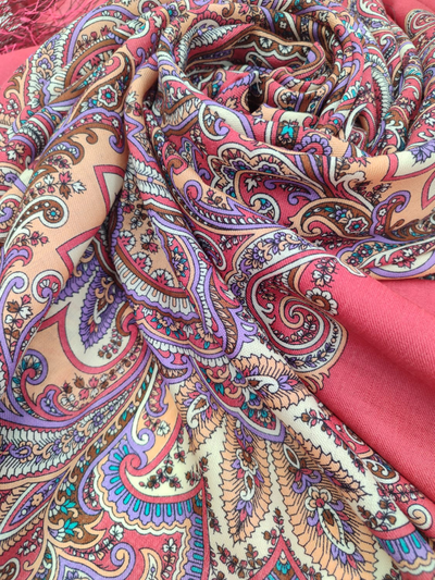 Павловопосадский платок  Ясно солнышко 1935-56