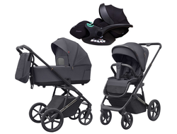 Коляска 3в1 Carrello Sigma Club Grey 2025 (Verona)