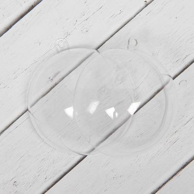 Заготовка - подвеска, раздельные части «Шар», диаметр собранного: 7 см