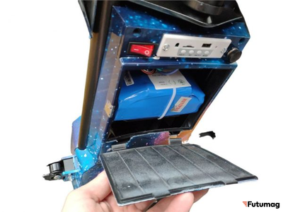 Электрический дрифт карт DRIFT CART MINIPRO T01 Pro синий космос