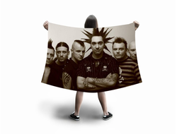 Флаг большой Король и Шут №13